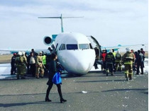 аварийная посадка самолета Астана