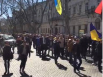 По Одессе марширует антипрокурорский майдан