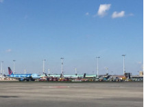 Самолеты в брюссельском аэропорту