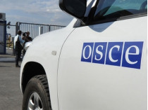 Автомобиль наблюдателей ОБСЕ