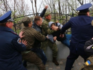 В Одессе на праздновании Дня освобождения от фашистских захватчиков произошли столкновения (фото)