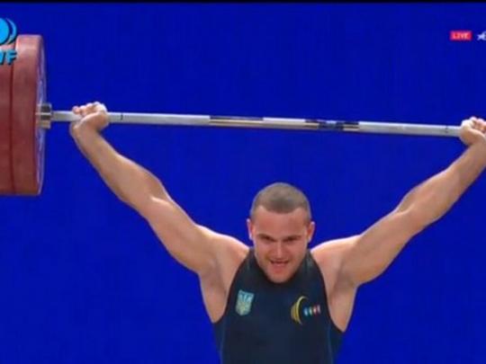 Луганчанин Александр Пелешенко завоевал «золото» первенства Европы по тяжелой атлетике