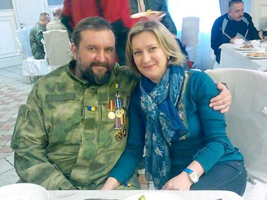 Константин Холодов с супругой