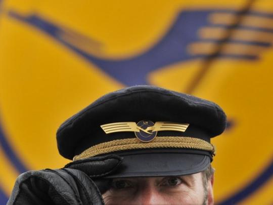 пилот Lufthansa