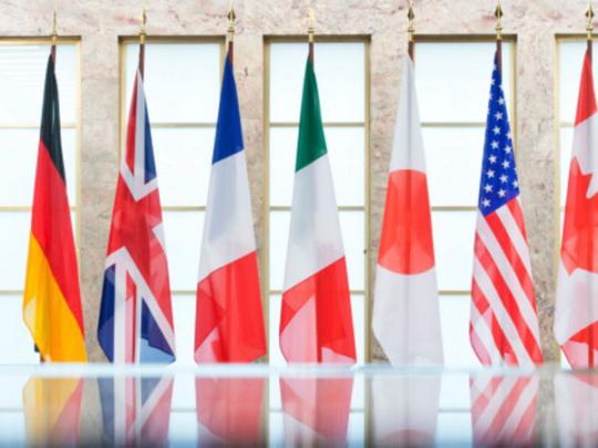 Страны G7 поддержали продление антироссийских санкций 