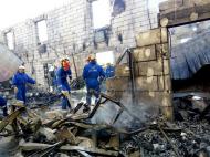 Количество жертв пожара на Киевщине возросло до 17 человек