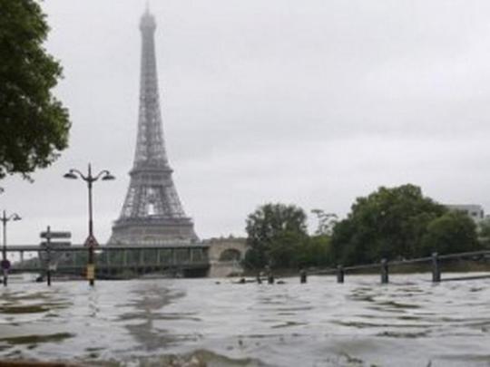 наводнение в Париже