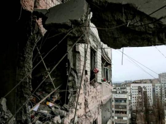 Донбасс война разрушения