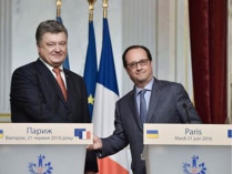 Олланд на встрече с Порошенко вновь заговорил о встрече «нормандской четверки»