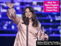 Мелисса Маккарти получает премию «Выбор народа»