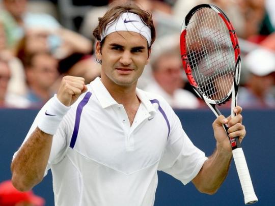 Роджер Федерер добился рекордной для мирового тенниса победы на турнирах «Большого шлема»