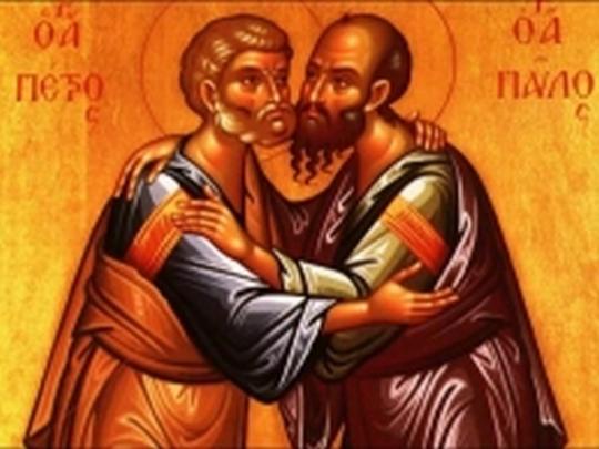 Сегодня православные и греко-католики, завершив пост, отмечают день памяти святых апостолов Петра и Павла 