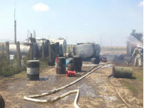 В Одесской области сгорел бензовоз, есть пострадавшие (фото)