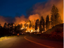 лесные пожары в Калифорнии