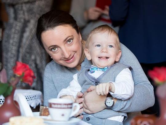 Татьяна Прудникова с сыном