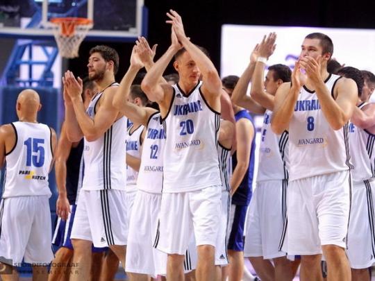 Сборная Украины по баскетболу, обыграв Израиль, заняла первое место на турнире в Эстонии