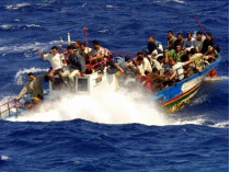 нелегалы в Средиземном море