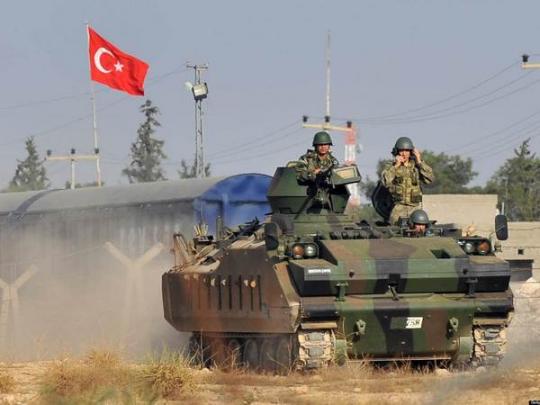 турецкие танки в Сирии