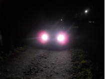 автомобиль ночью
