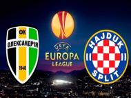 Лига Европы: "Александрия" проиграла "Хайдуку" со счетом 0:3 (видео)