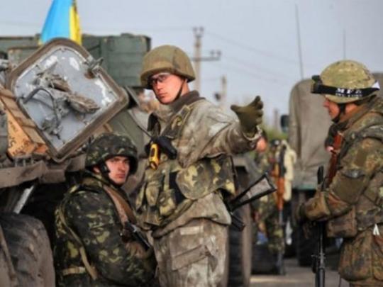 Украинские военные за сутки не понесли потерь в зоне АТО