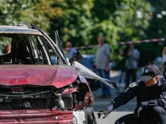 Киевская полиция установила вероятный адрес, откуда дистанционно подорвали машину Шеремета