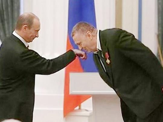 Путин и Жириновский