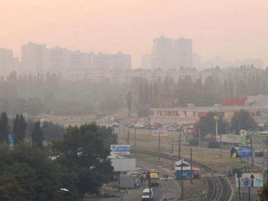 В Киеве смог может уменьшиться из-за дождя и ветра