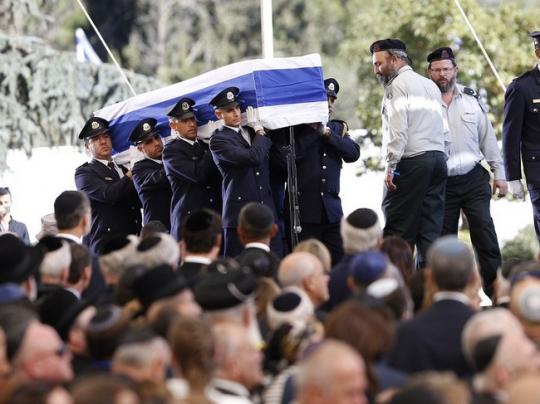 В Израиле проходит церемония похорон Шимона Переса (видео)