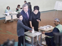 Голосует семья премьер-министра Грузии
