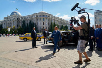 В Киеве заканчиваются съемки полнометражного фильма «Слуга народа 2»
