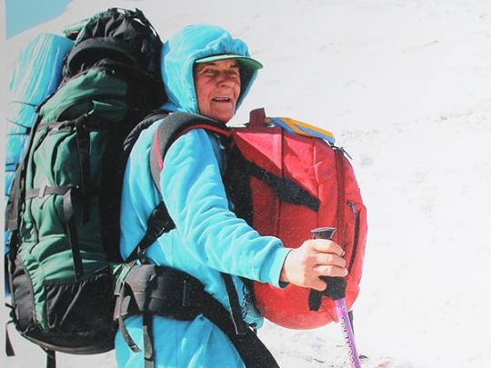 Анастасия Дойникова: «Иностранные альпинисты, которых мы встретили при подъеме на Казбек, не поверили, что мне 75 лет»