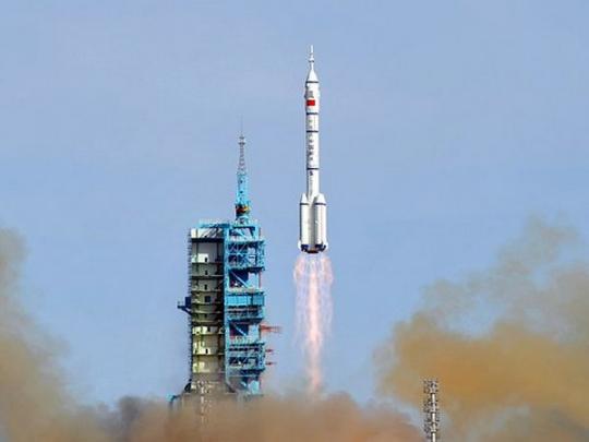 запуск китайского космического корабля