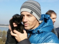 спасение котенка в Кременчуге