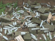 На Донетчине правоохранители изъяли около пяти тонн снарядов (фото)