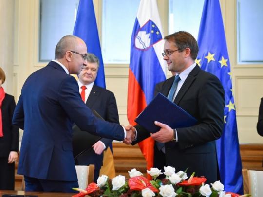 Украина и Словения подписали меморандум по возобновляемой энергетике