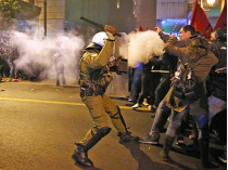 антиамериканские протесты в Афинах