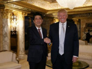 "Трамп - лидер, заслуживающий доверия" - премьер-министр Японии Синдзо Абэ