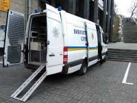 Полиция с помощью робота обезвредила подозрительный предмет в Киеве