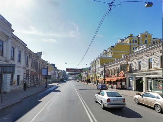 Столичная улица Сагайдачного станет пешеходной в выходные и праздничные дни