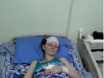 Ирина Баракят в госпитале