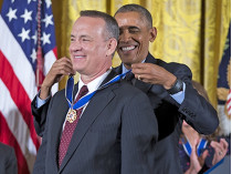 Том Хэнкс медаль Свободы Барак Обама