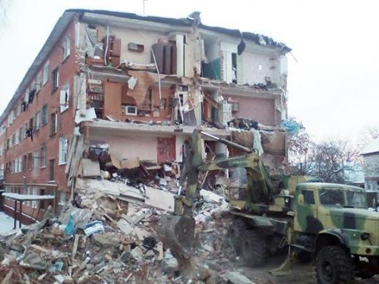 обрушение общежития в Чернигове