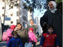 Жители Алеппо