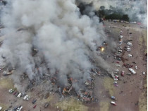 Взрыв на ярмарке в Мексике