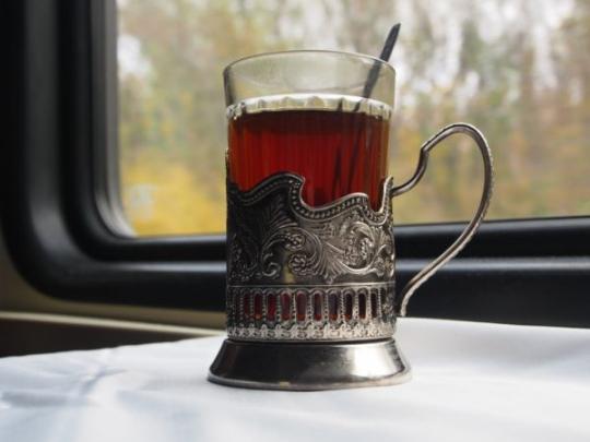 чай в поезде