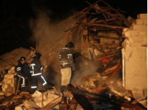 дом после взрыва