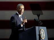 Со слезами на глазах: Барак Обама выступил с прощальной речью (видео)
