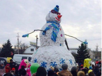 Снеговик в Одесской области