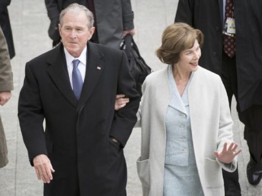 Джордж и Лора Буш